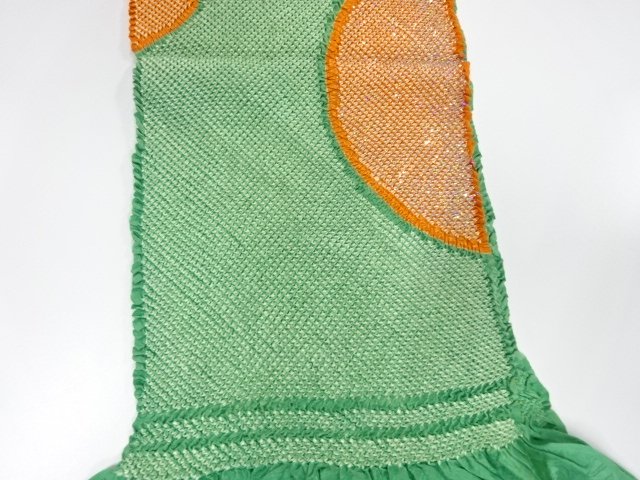  正絹　振袖用　絞り帯揚げ